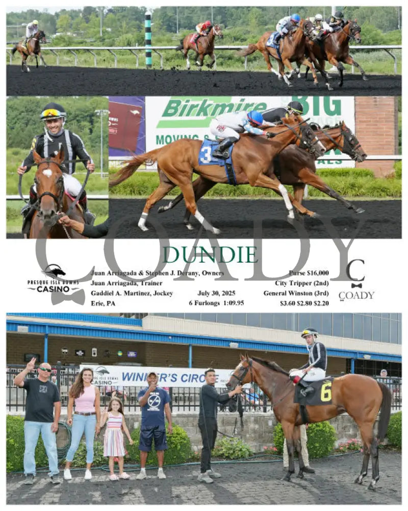 DUNDIE - 07-30-25 - R05 - PID Presque Isle Downs