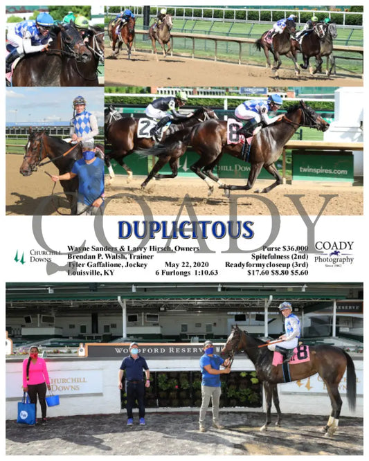 Duplicitous - 05-22-20 R10 Cd Churchill Downs