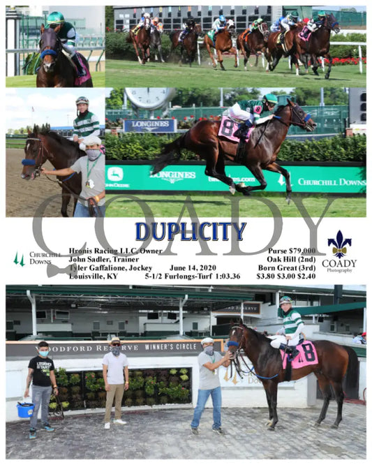 Duplicity - 06-14-20 R10 Cd Churchill Downs