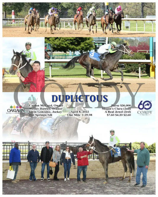 Duplictous - 04-08-22 R09 Op Oaklawn Park