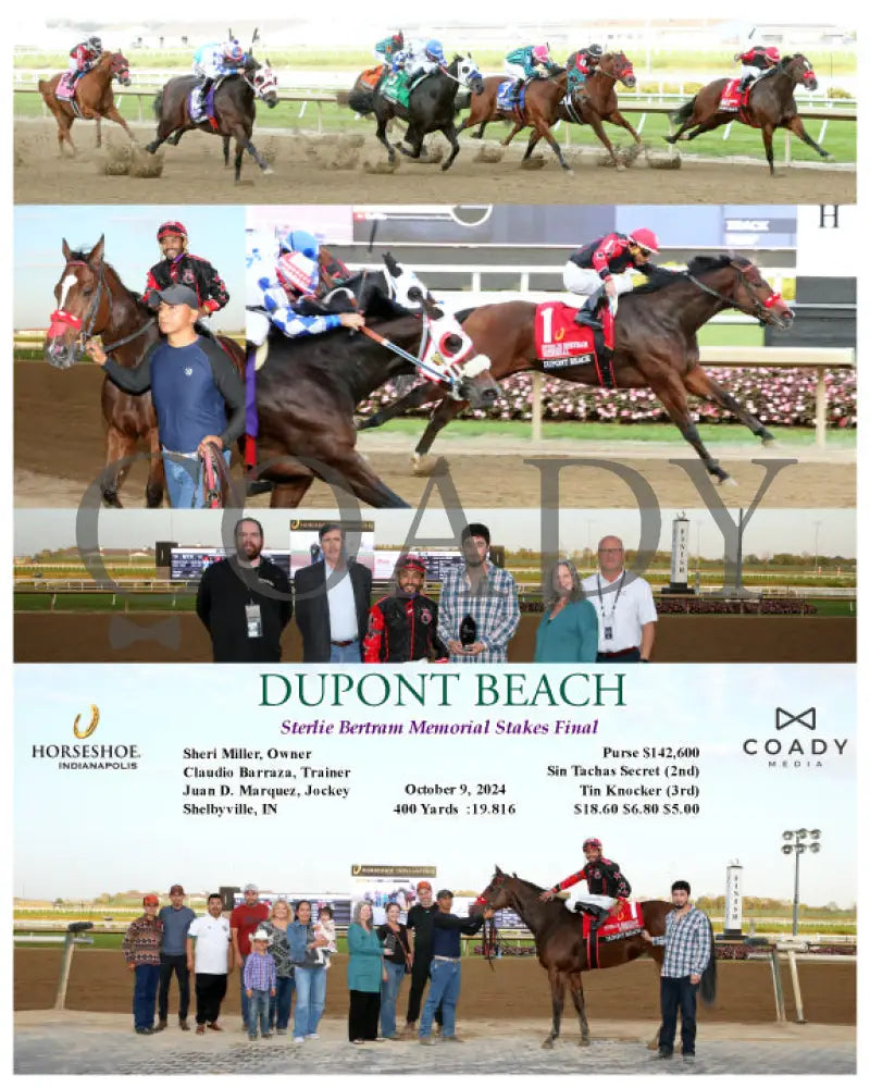 Dupont Beach - Sterlie Bertram Memorial Stakes Final 10-09-24 R09 Ind Indiana Grand