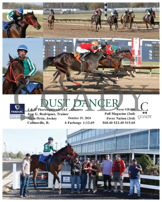 Dust Dancer - 10-29-24 R06 Fan Fanduel Sportsbook Horse Racing