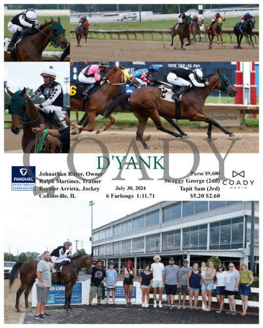 D’yank - 07-30-24 R04 Fan Fanduel Sportsbook Horse Racing