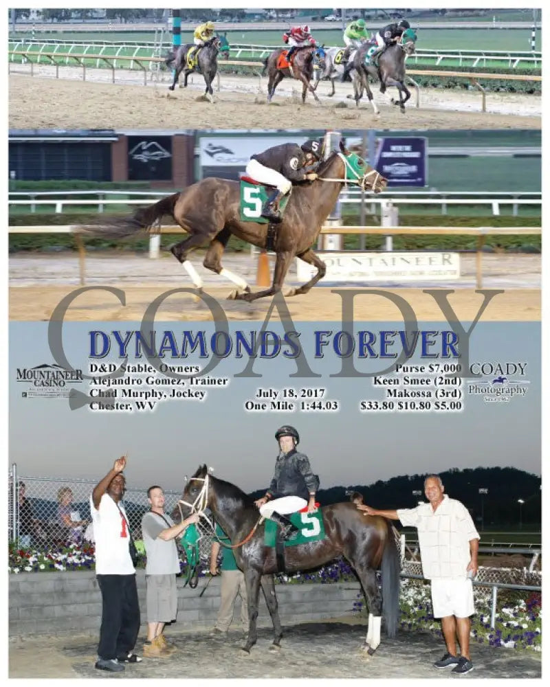 Dynamonds Forever - 071817 Race 05 Mnr Mountaineer Park