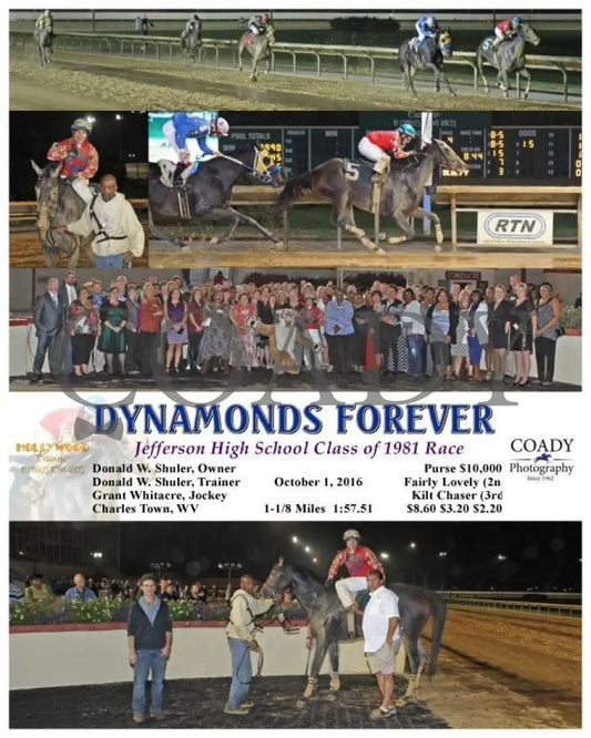 Dynamonds Forever - 100116 Race 04 Ct Hollywood Casino At Charles Town Races