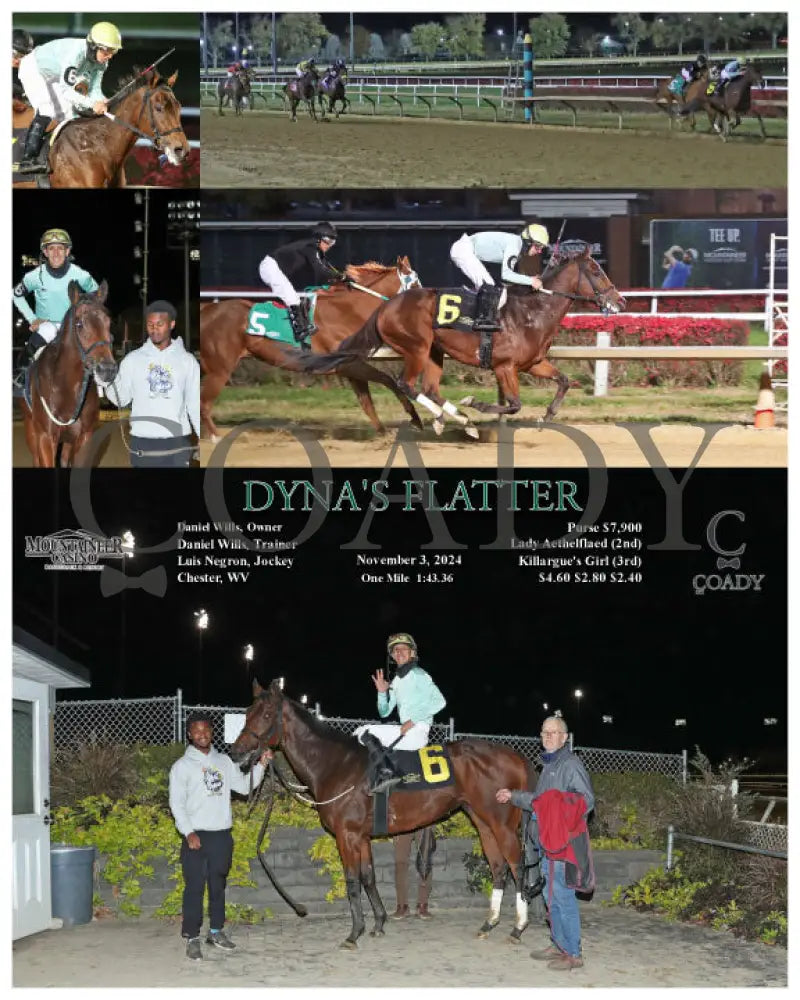 Dyna’s Flatter - 11-03-24 R08 Mnr Mountaineer Park