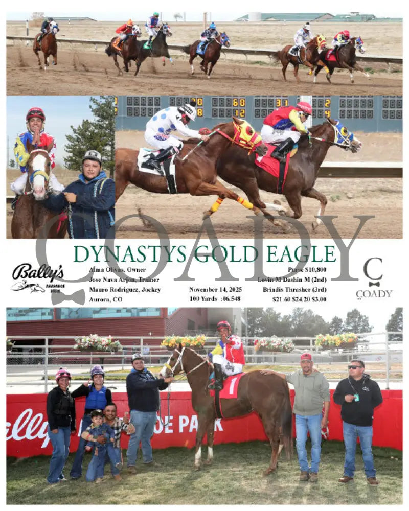 DYNASTYS GOLD EAGLE - 11-14-25 - R02 - ARP - Coady Media - Kurtis Coady Photography