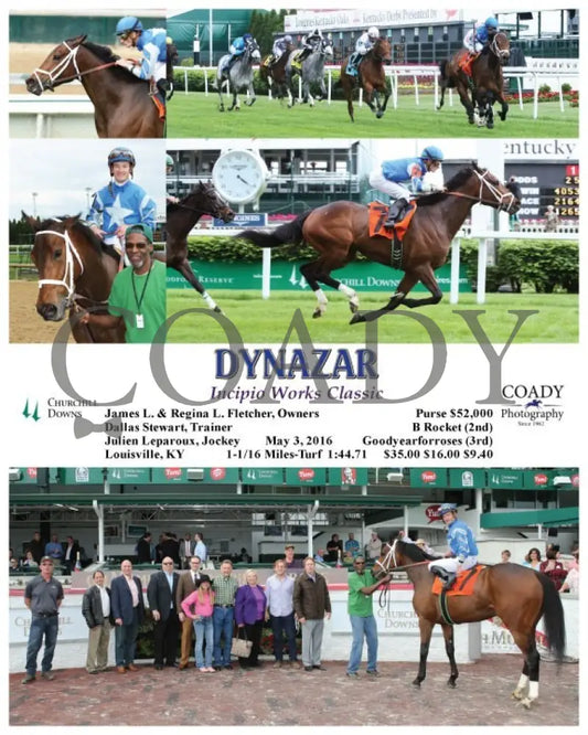 Dynazar - 050316 Race 08 Cd Churchill Downs