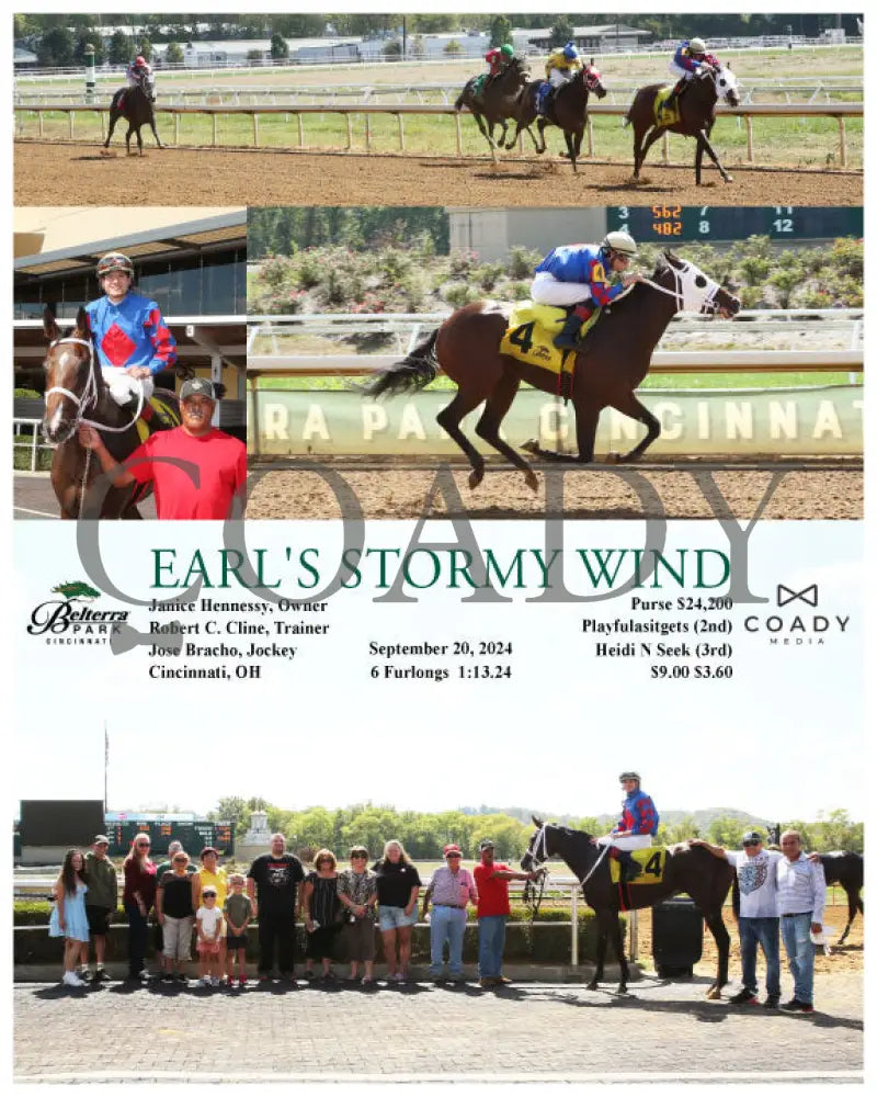 Earl’s Stormy Wind - 092024 Race 03 Btp Belterra Park