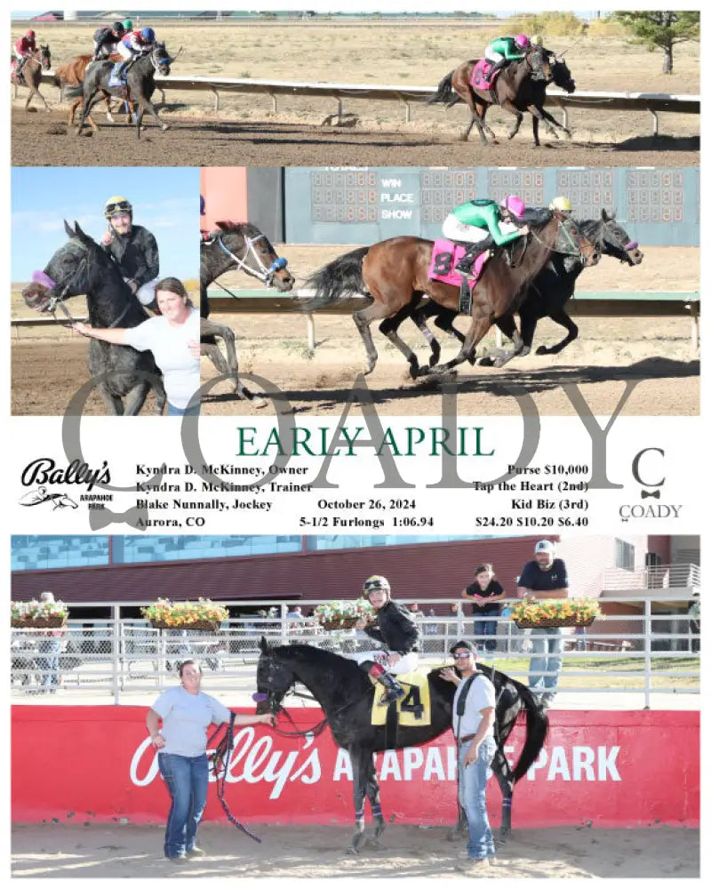 Early April - 10-26-24 R08 Arp Arapahoe Park