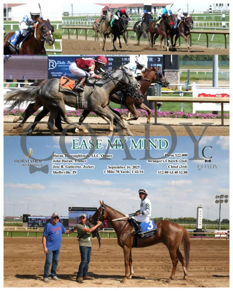 EASE MY MIND - 09-16-25 - R03 - IND Indiana Grand