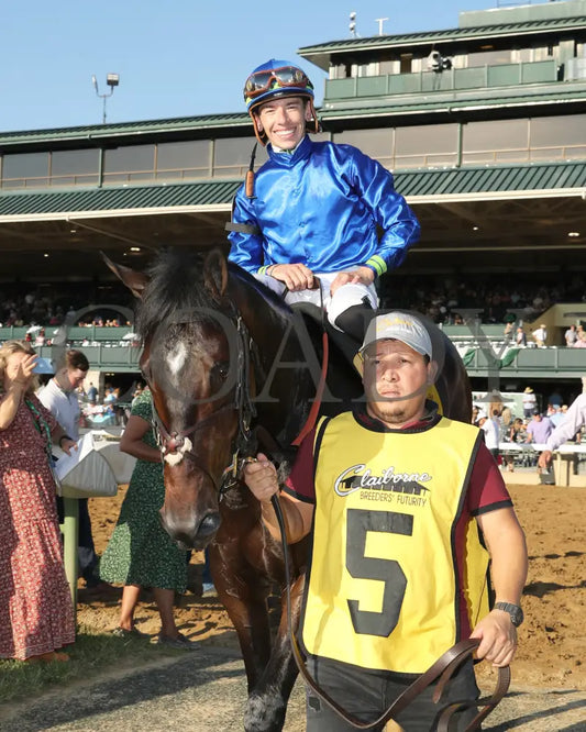 East Avenue - 100524 Race 09 Kee The Claiborne Breeders’ Futurity G1 Walk In 01 Keeneland