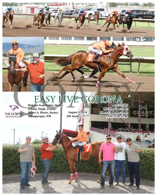 Easy Five Corona - 08-03-24 R09 Alb Downs At Albuquerque