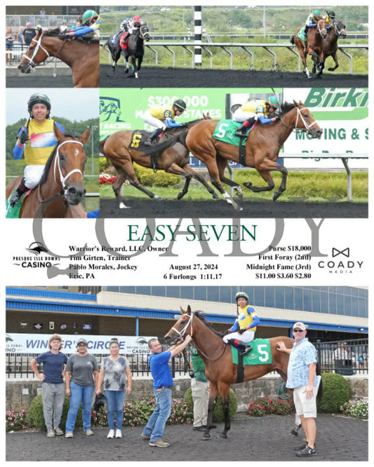 Easy Seven - 08-27-24 R01 Pid Presque Isle Downs