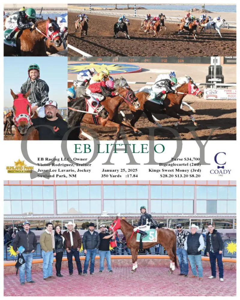 Eb Little O - 01-25-25 R09 Sun Turfway Park