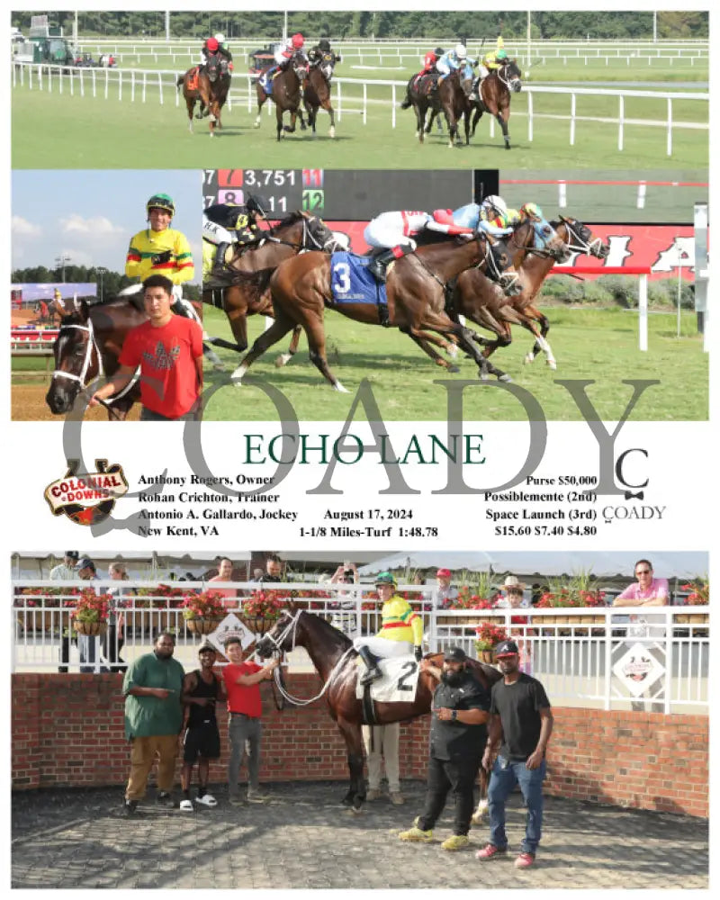 Echo Lane - 08-17-24 R08 Cnl Colonial Downs