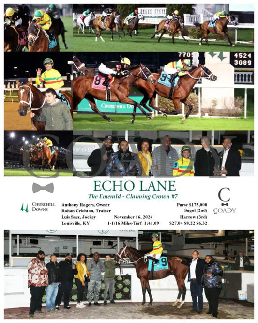 Echo Lane - 111624 Race 11 Cd Churchill Downs