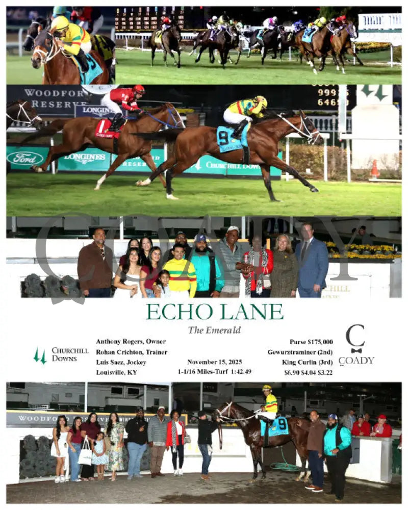 ECHO LANE - The Emerald - 11-15-25 - R11 - CD - Coady Media - Kurtis Coady Photography