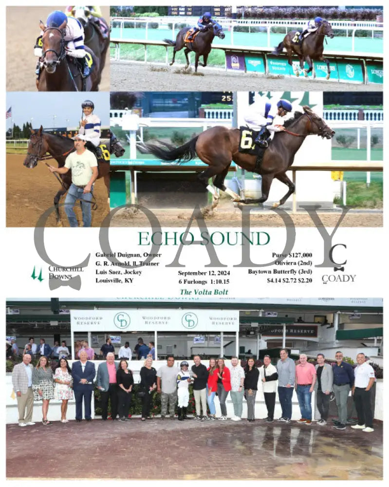 Echo Sound - 091224 Race 06 Cd Group Churchill Downs