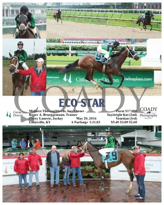 Eco Star - 052016 Race 03 Cd Churchill Downs