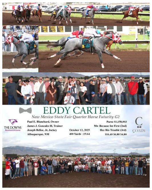 EDDY CARTEL - New Mexico State Fair Quarter Horse Futurity G2 - 10-12-25 - R09 - ALB Downs at Albuquerque