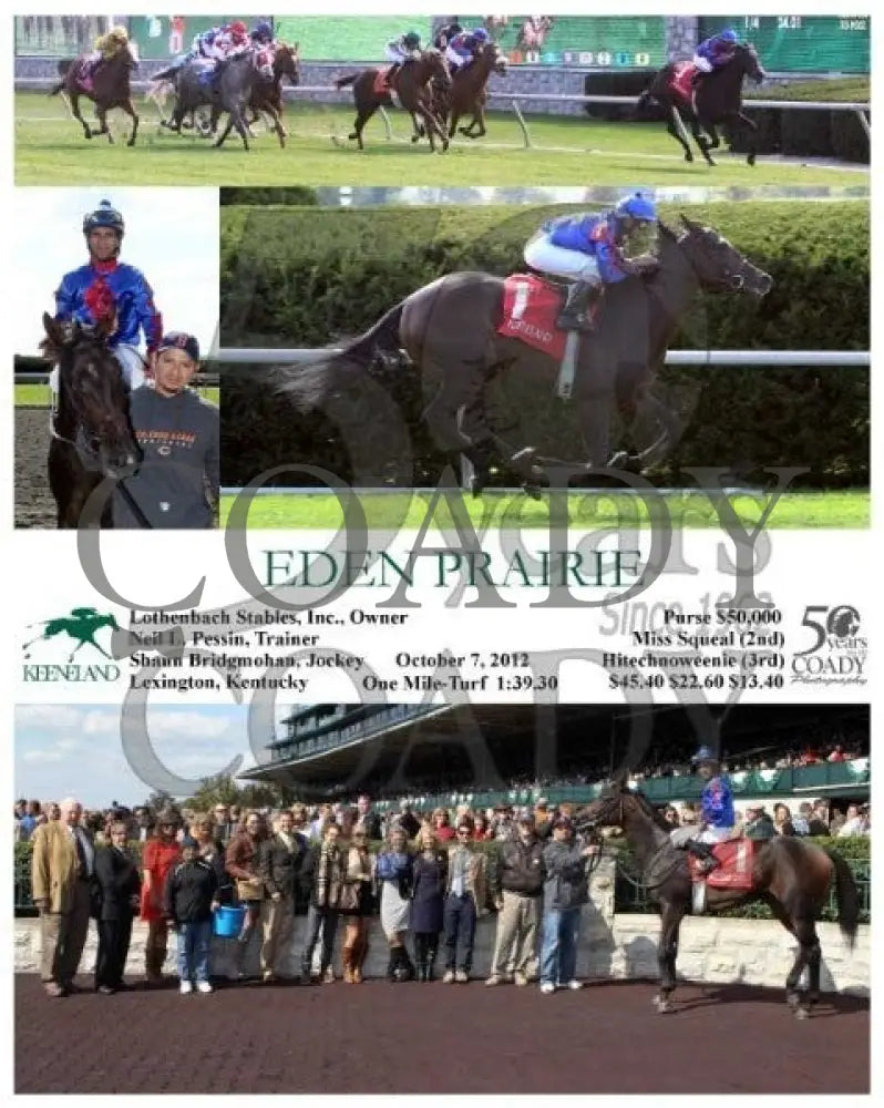 Eden Prairie - 100712 Race 04 Keeneland