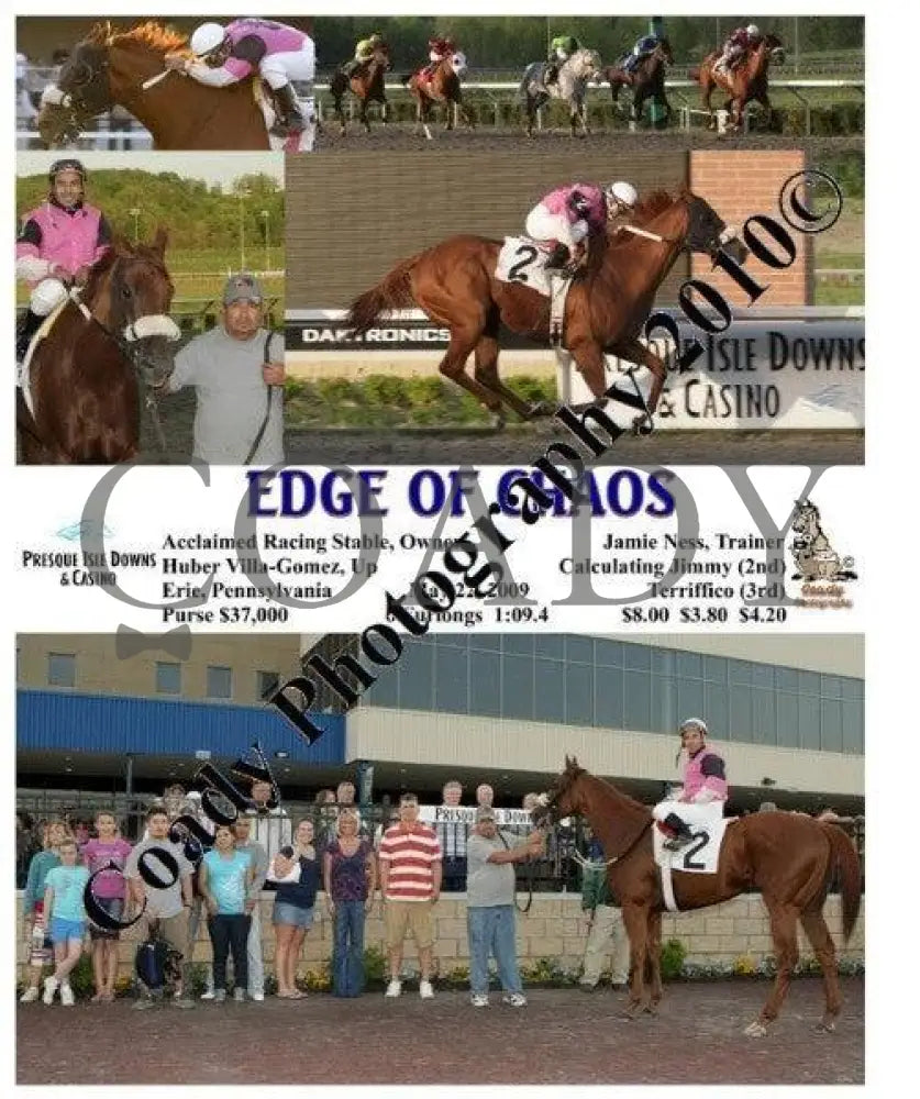 Edge Of Chaos - 5 22 2009 Presque Isle Downs