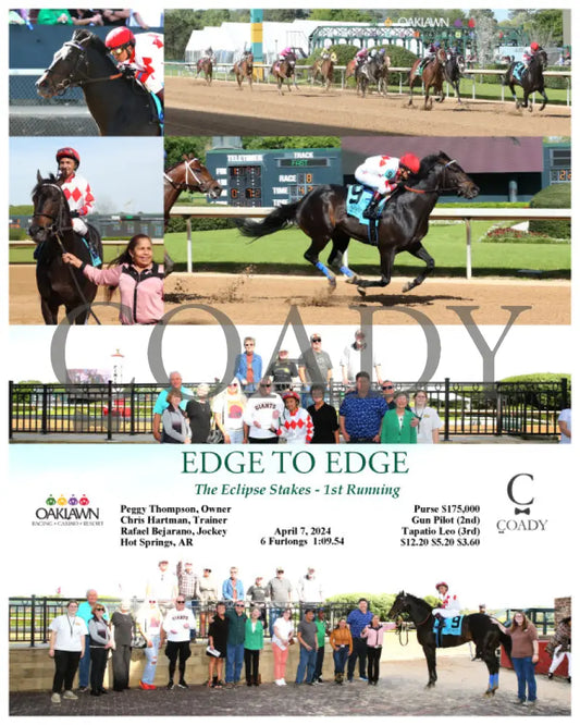 Edge To - The Eclipse Stakes 1St Running 04 - 07 - 24 R08 Op Oaklawn Park