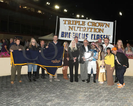EDY’S FLAME - 101125 - Race 01 - CT West Virginia Triple Crown Nutrition Breeders Classic - Presentation 01 Hollywood