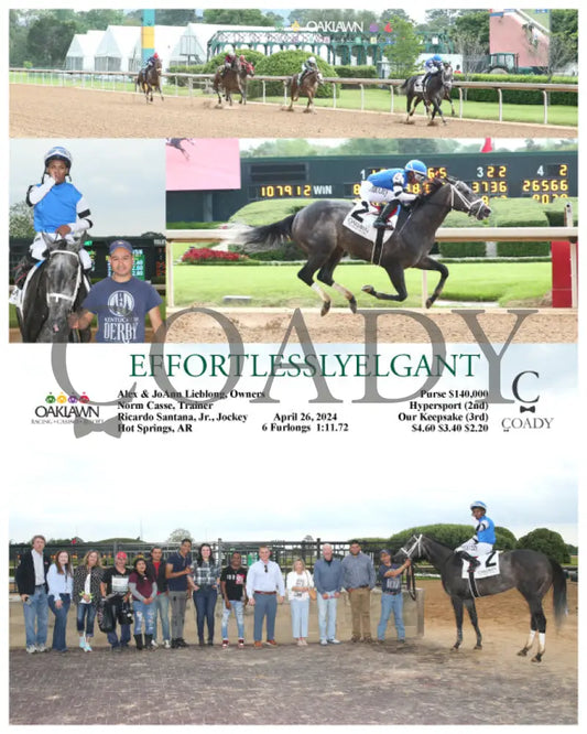 Effortlesslyelgant - 04-26-24 R09 Op Oaklawn Park