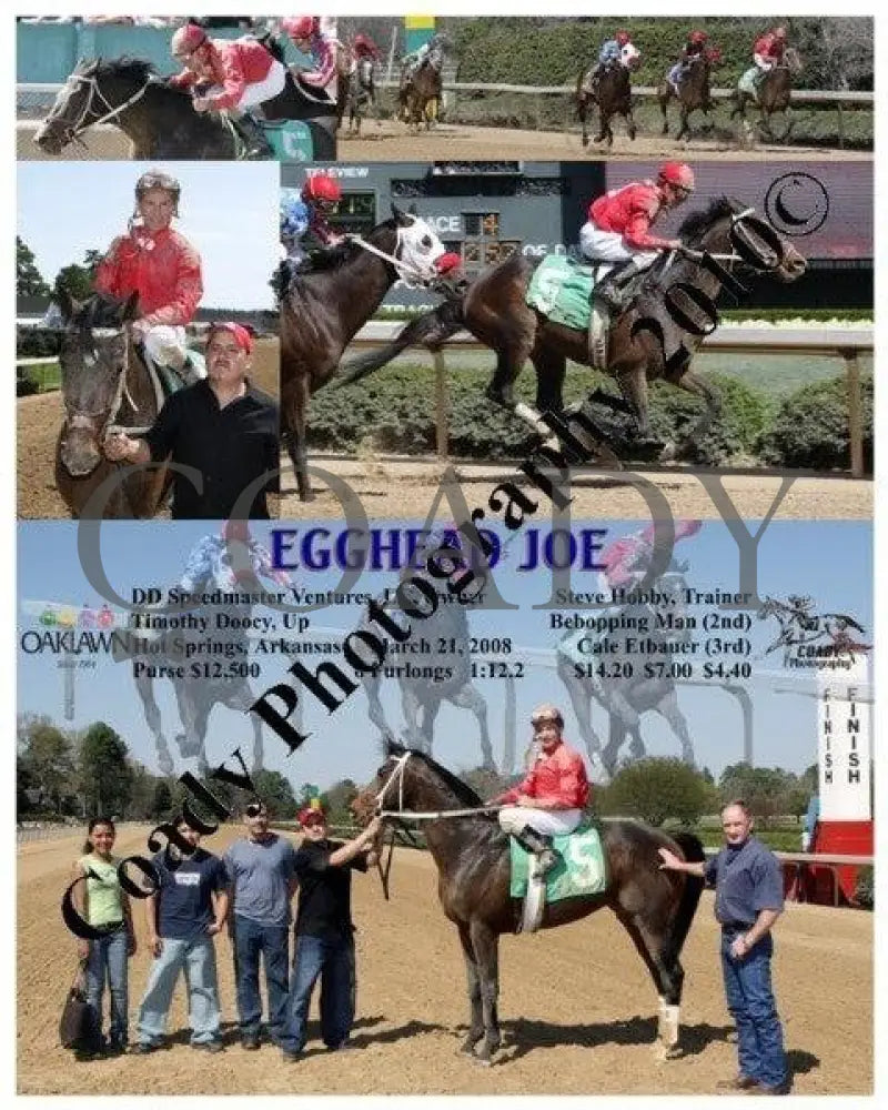 Egghead Joe - 3 21 2008 Oaklawn Park