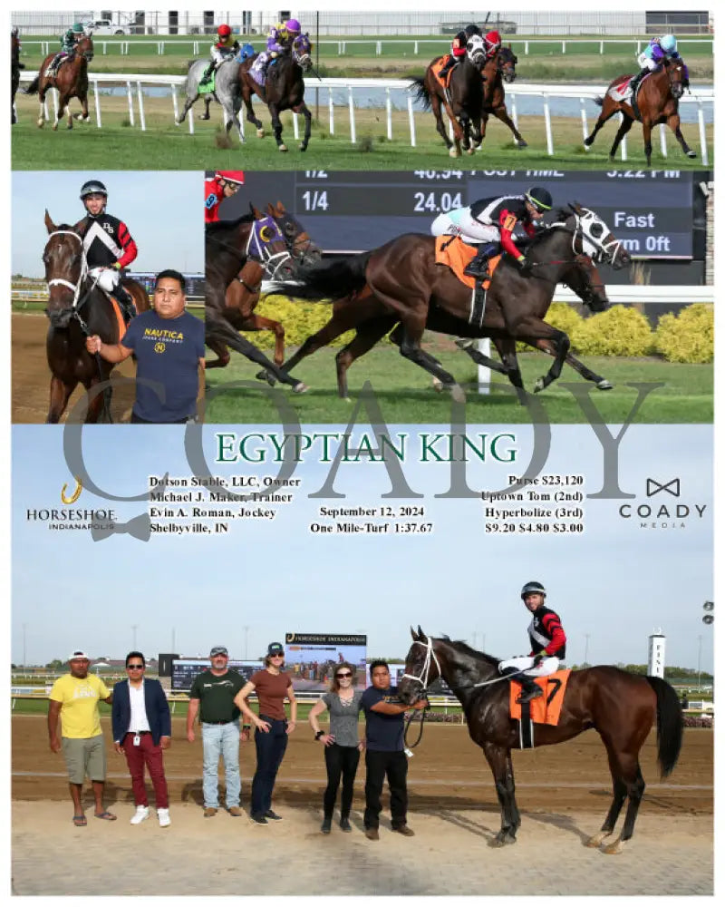 Egyptian King - 09-12-24 R07 Ind Indiana Grand