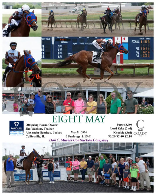 Eight May - 05-21-24 R02 Fan Fanduel Sportsbook Horse Racing