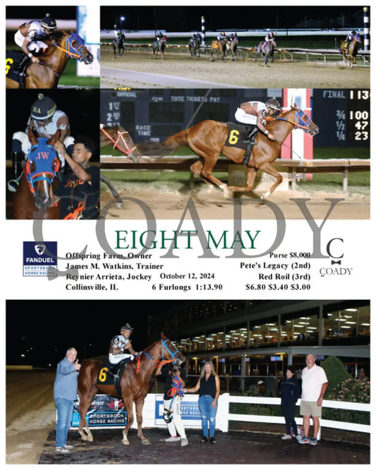 Eight May - 10-12-24 R02 Fan Fanduel Sportsbook Horse Racing