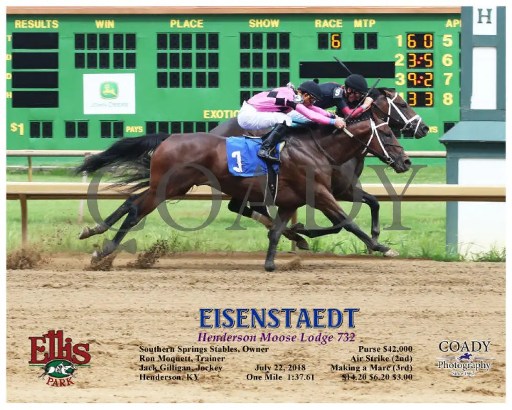 Eisenstaedt - 072218 Race 06 Elp Action Ellis Park