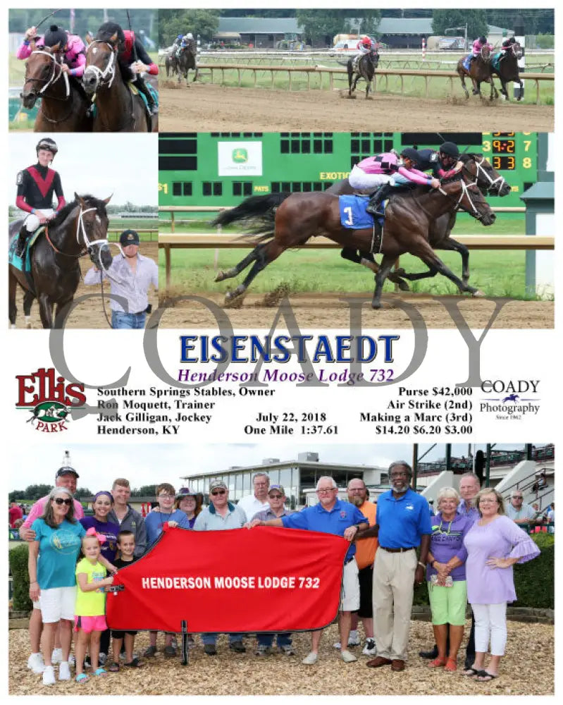 Eisenstaedt - 072218 Race 06 Elp Group Ellis Park