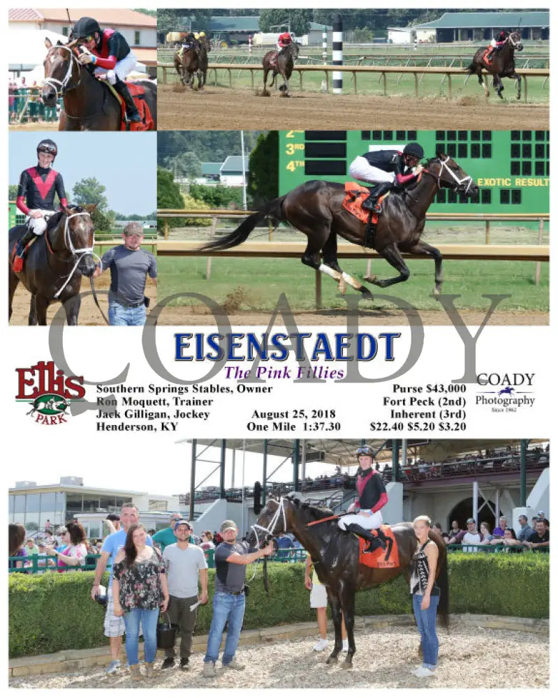 Eisenstaedt - 082518 Race 05 Elp Ellis Park