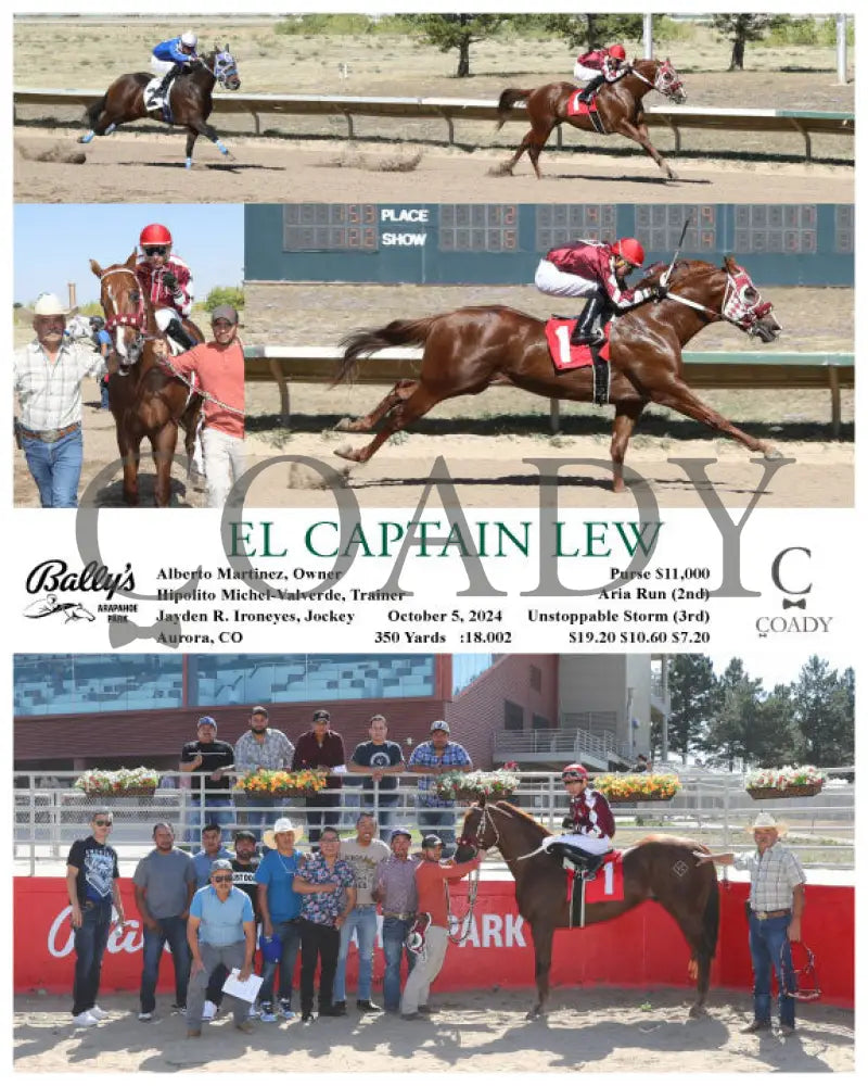 El Captain Lew - 10-05-24 R01 Arp Arapahoe Park