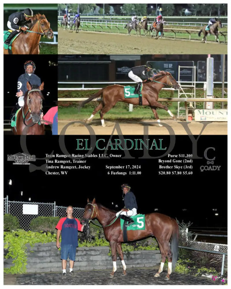 El Cardinal - 09-17-24 R06 Mnr Mountaineer Park