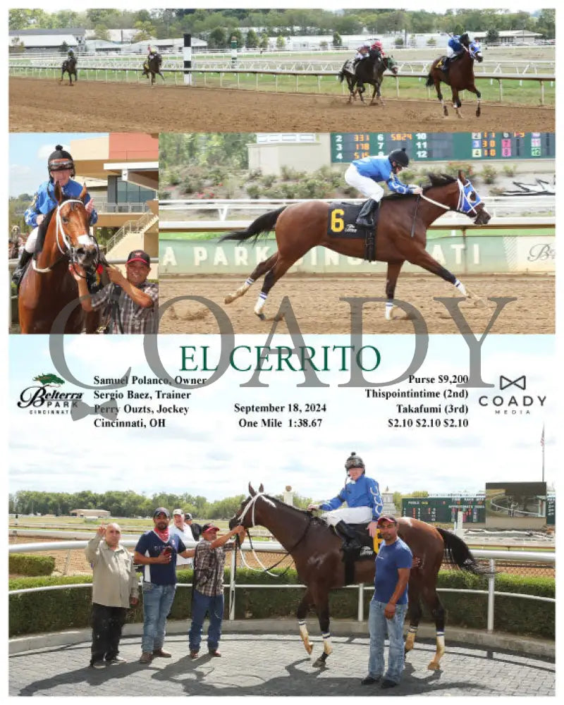 El Cerrito - 091824 Race 02 Btp Belterra Park