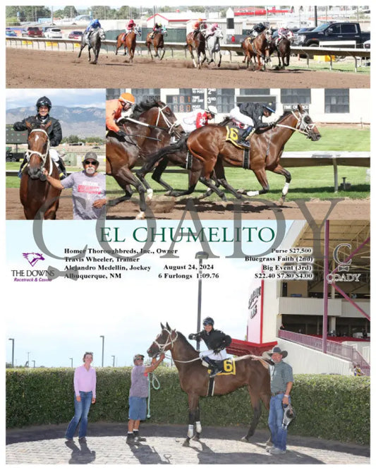 El Chumelito - 08-24-24 R09 Alb Downs At Albuquerque