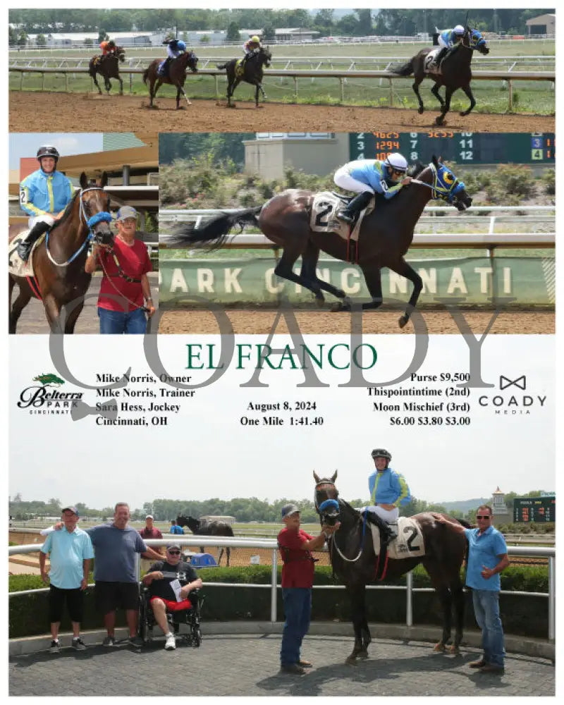 El Franco - 08-08-24 R02 Btp Belterra Park