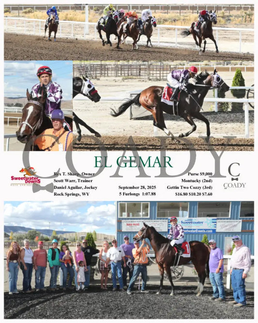 EL GEMAR - 09-28-25 - R08 - SWF Sweetwater Downs