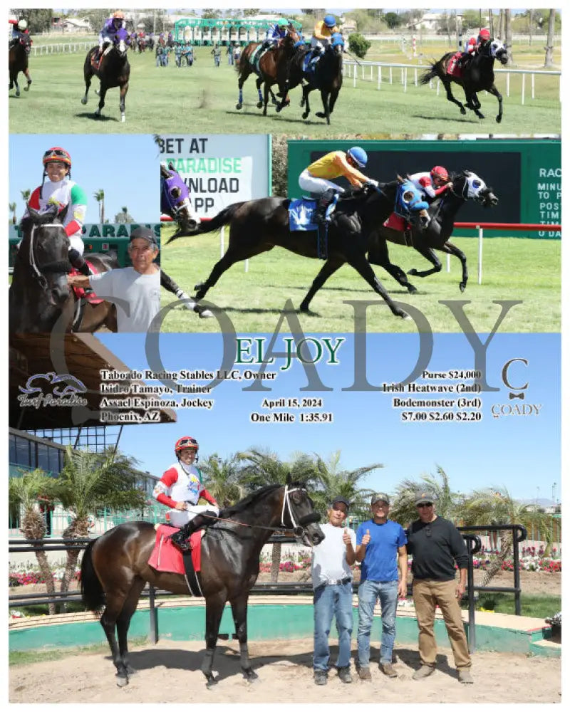 El Joy - 04 - 15 - 24 R04 Tup Turf Paradise