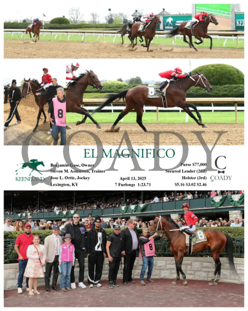 EL MAGNIFICO - 04-13-25 - R05 - KEE Keeneland