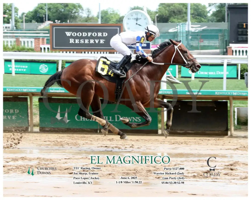 EL MAGNIFICO - 060625 - Race 07 - CD - A Churchill Downs