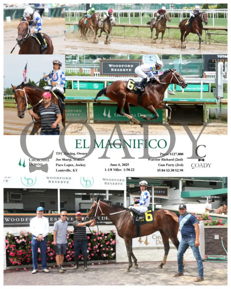 EL MAGNIFICO - 060625 - Race 07 - CD Churchill Downs