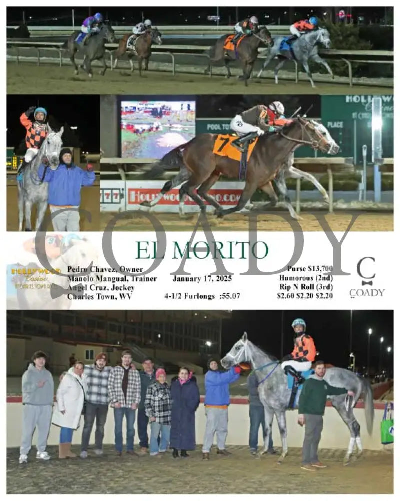 El Morito - 01-17-25 R04 Ct Hollywood Casino At Charles Town Races