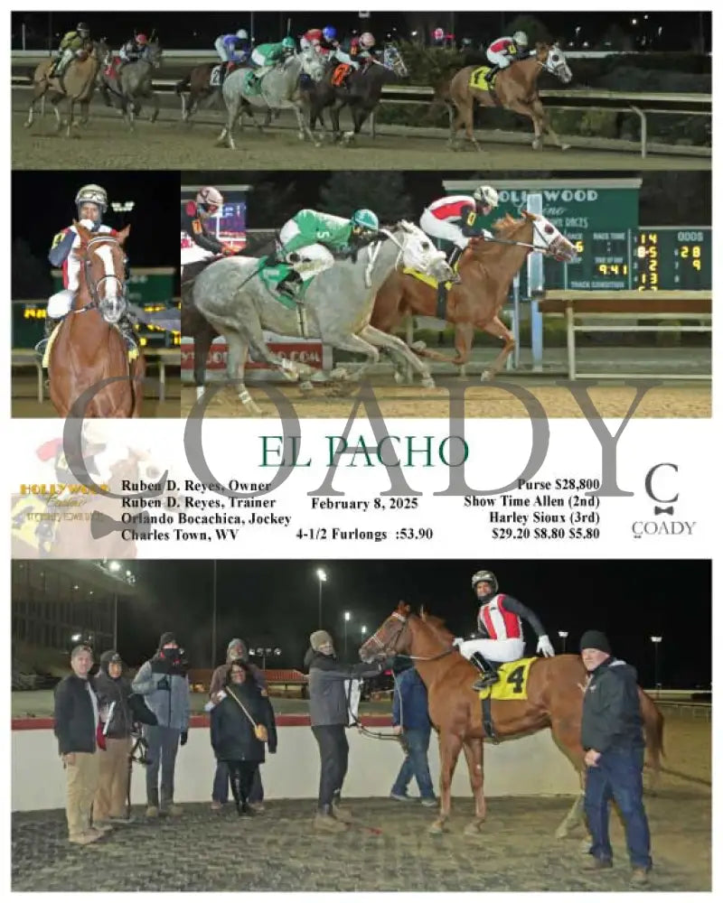 El Pacho - 02-08-25 R06 Ct Hollywood Casino At Charles Town Races