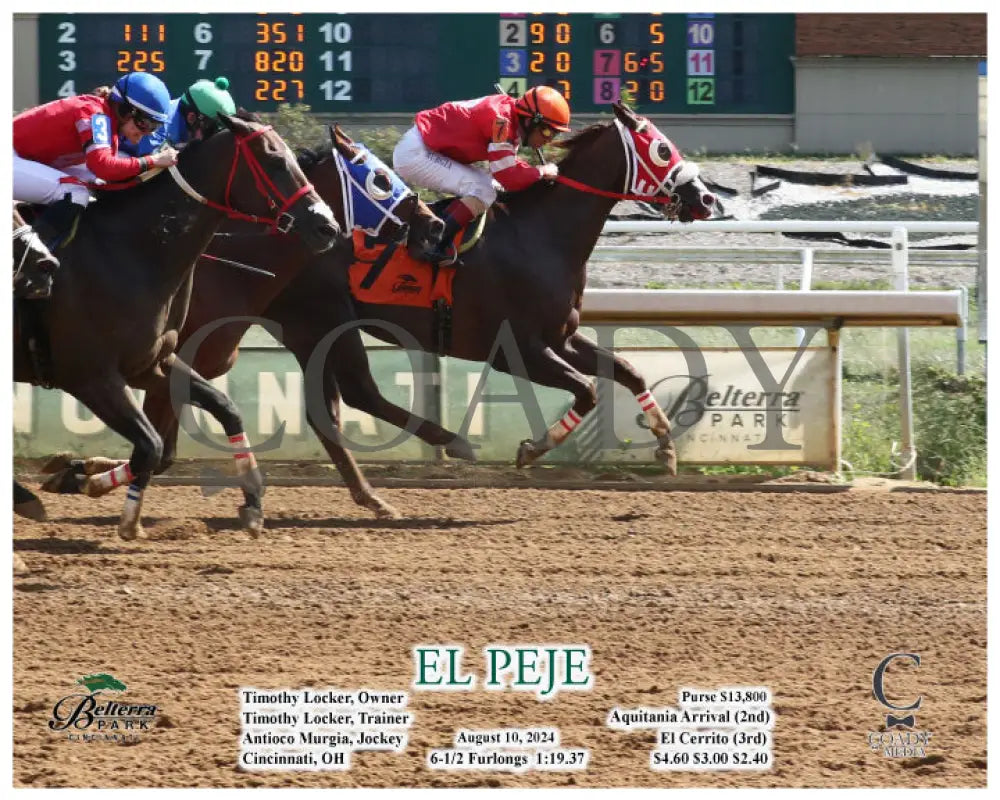 El Peje - 081024 Race 08 Btp Action Belterra Park